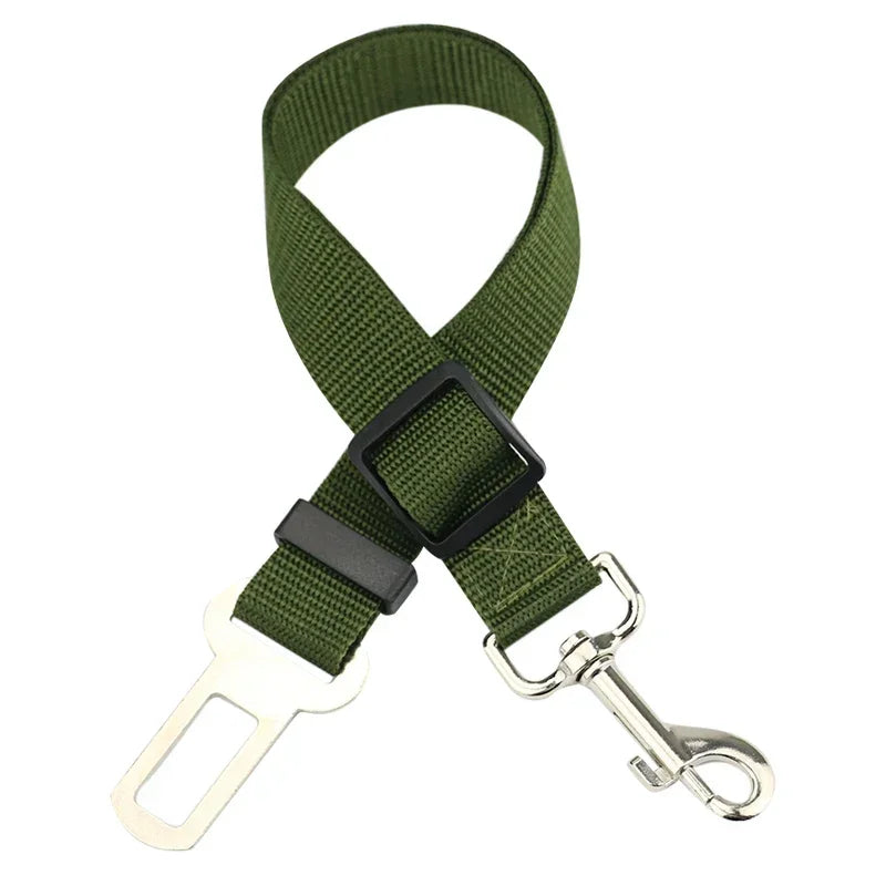 Keep Your Pet Safe on Every Ride – Adjustable Pet Car Seat Belt for Dogs & Cats