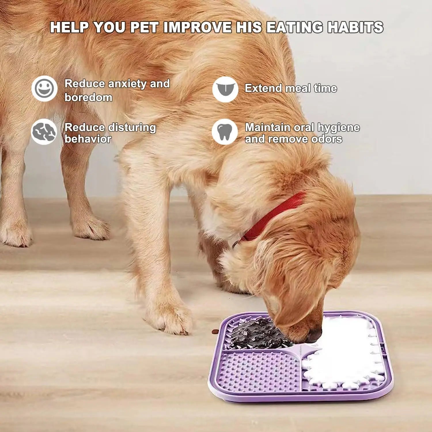 Transform Your Pet’s Mealtime with the Anti-Choking Silicone Lick Mat!