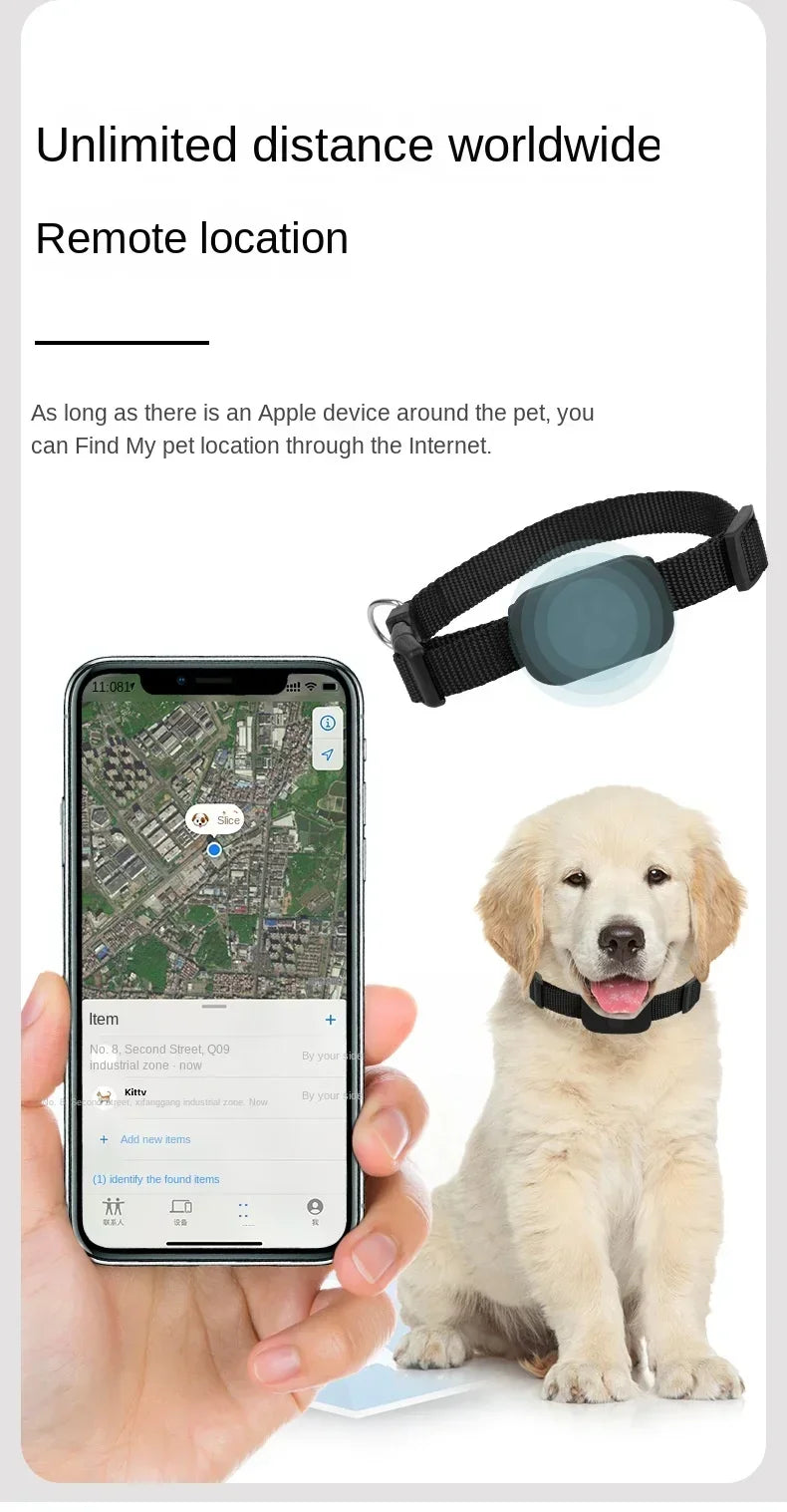 Smart GPS Pet Collar: 24/7 Total Safety for Your Pet
