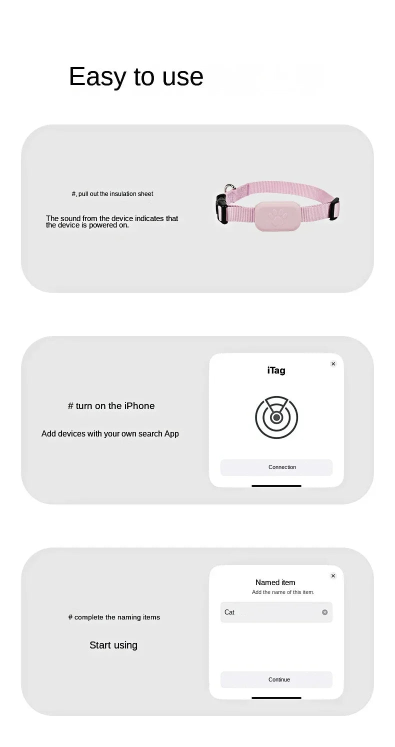 Smart GPS Pet Collar: 24/7 Total Safety for Your Pet