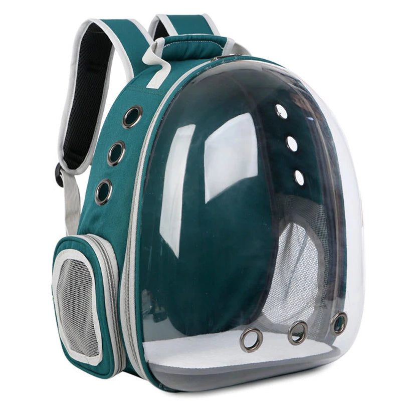 Cat Carrier Backpack with Transparent Capsule – Safe, Breathable &amp; Perfect for Travel