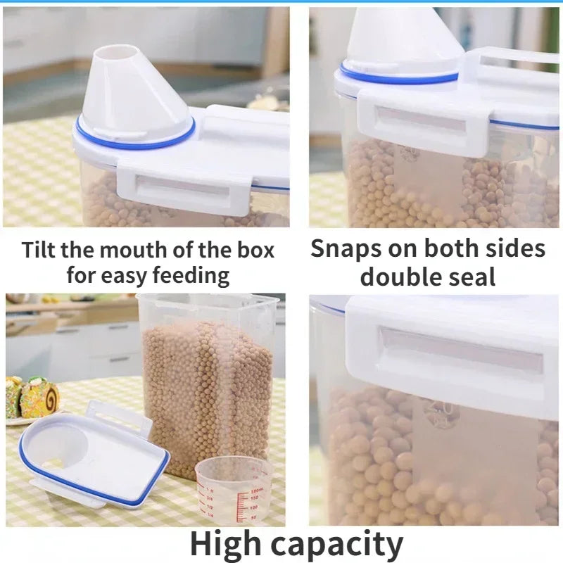 Keep Your Pet’s Food Fresh, Protected &amp; Perfectly Measured — The 1.5kg/2kg Airtight Pet Food Storage Container!