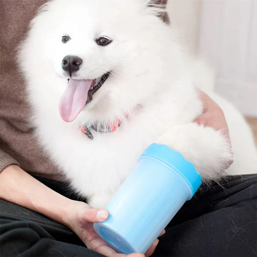 Keep Your Home Clean &amp; Your Dog Happy — The Ultimate Paw Cleaning Cup!